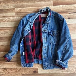 Vintage Levi’s Denim Jacket with Flannel Lining